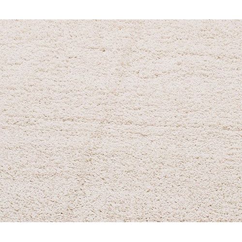  Sweet Home Stores Cozy Shag Collection Solid Contemporary Living and Bedroom Soft Shaggy Area Rug, 84 L x 60 W, Charcoal Grey