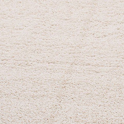  Sweet Home Stores Cozy Shag Collection Solid Contemporary Living and Bedroom Soft Shaggy Area Rug, 84 L x 60 W, Charcoal Grey