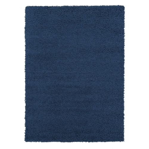  Sweet Home Stores Cozy Shag Collection Solid Contemporary Living and Bedroom Soft Shaggy Area Rug, 84 L x 60 W, Charcoal Grey