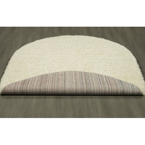  Sweet Home Stores Cozy Shag Collection Solid Contemporary Living and Bedroom Soft Shaggy Area Rug, 84 L x 60 W, Charcoal Grey