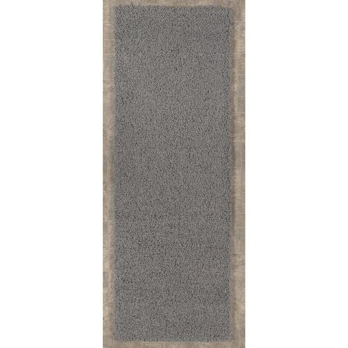  Sweet Home Stores Cozy Shag Collection Solid Contemporary Living and Bedroom Soft Shaggy Area Rug, 84 L x 60 W, Charcoal Grey