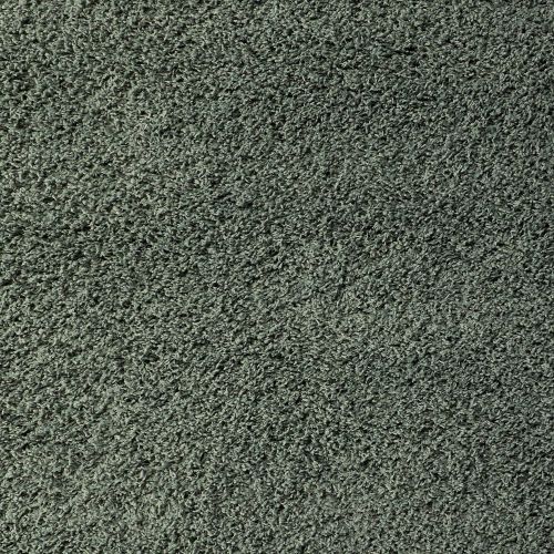  Sweet Home Stores Cozy Shag Collection Solid Contemporary Living and Bedroom Soft Shaggy Area Rug, 84 L x 60 W, Charcoal Grey