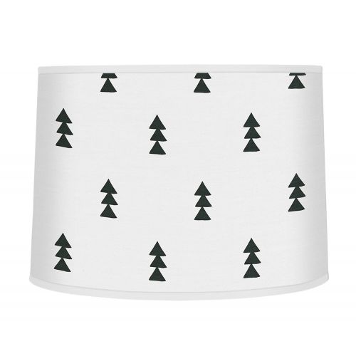  Sweet Jojo Designs Black and White Triangle Tree Lamp Shade for Bear Mountain Watercolor Collection by