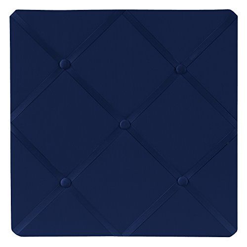  Sweet Jojo Designs Navy Blue Fabric Memory/Memo Photo Bulletin Board