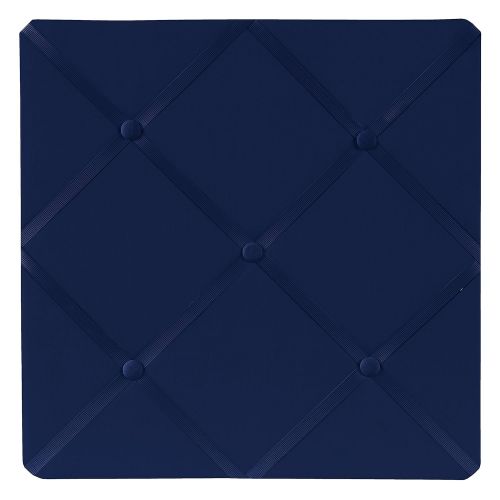  Sweet Jojo Designs Navy Blue Fabric Memory/Memo Photo Bulletin Board