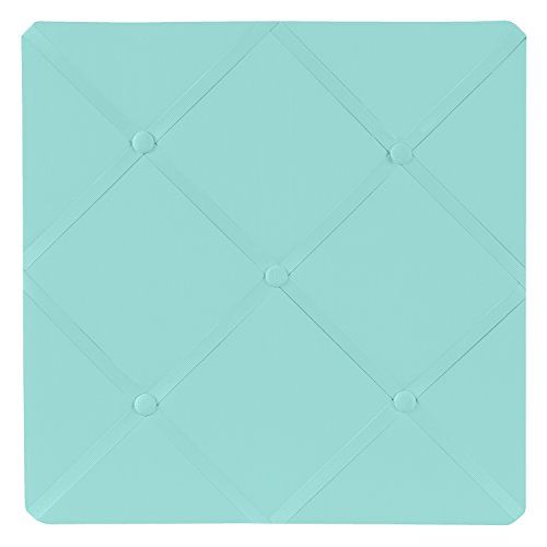  Sweet Jojo Designs Turquoise Blue Fabric Memory/Memo Photo Bulletin Board by