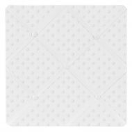 Sweet Jojo Designs Solid White Minky Dot Fabric Memory/Memo Photo Bulletin Board