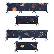 Sweet Jojo Designs Space Galaxy Collection Crib Bumper