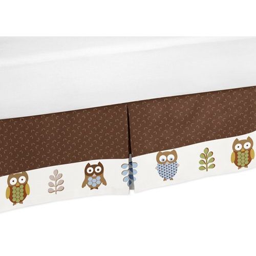  Sweet Jojo Designs Night Owl Childrens Boys Bedding 4 Piece Twin Set