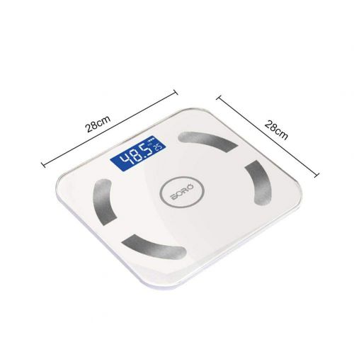  Sweet dream sweet dream Bluetooth Scale Weight Scale Body Rechargeable APP Electronic Smart Fat Body Moniter Wireless Digital for iOS and Android Large LED Display