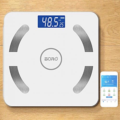  Sweet dream sweet dream Bluetooth Scale Weight Scale Body Rechargeable APP Electronic Smart Fat Body Moniter Wireless Digital for iOS and Android Large LED Display