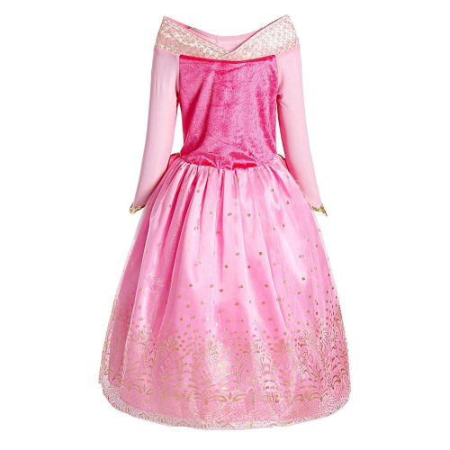  SweetNicole Pink Princess Aurora Party Dress Pretend Costume