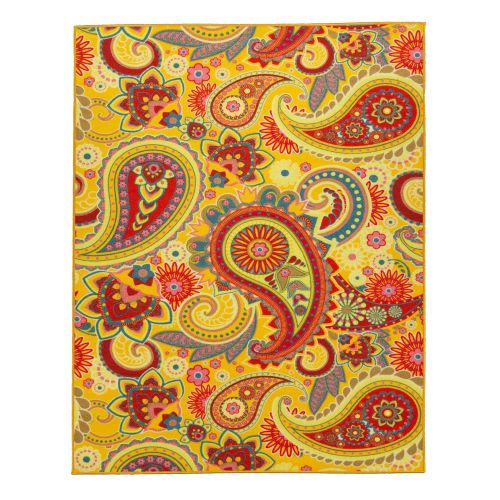  Sweethome sweethome SH3051-3X5 Yellow Area Rug