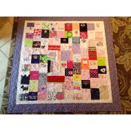 SweetonStitchesEtsy Baby Quilt  1st Year Memory Quilt