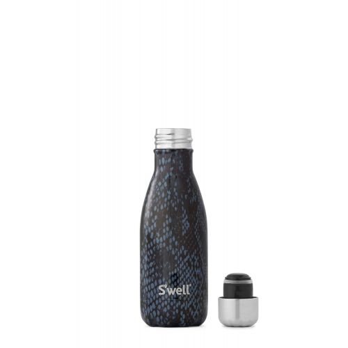  Swell S’well Vacuum Insulated Stainless Steel Water Bottle, 9 oz, Black Boa