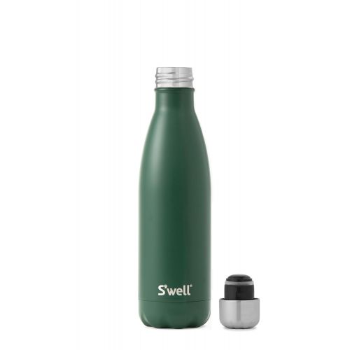  Swell Vacuum Insulated Stainless Steel Water Bottle, 17 oz, Hunting Green