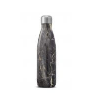 Swell Vacuum Insulated Stainless Steel Water Bottle, 25 oz, Bahamas Gold Marble