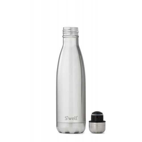  Swell Vacuum Insulated Stainless Steel Water Bottle, 17 oz, White Gold