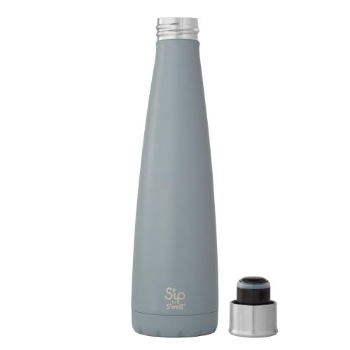  Swell S’ip by S’well Vacuum Insulated Stainless Steel Water Bottle, 23 oz, Cadet Blue