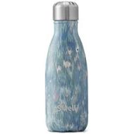 Swell Stainless Steel 9 Fl Oz-Painted Poppy Triple-Layered Vacuum-Insulated Containers Keeps Drinks Cold for 27 Hours and Hot for 12-with No Condensation-BPA Free Water Bottle, 9oz