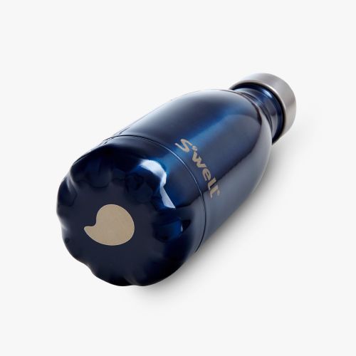  Swell Vacuum Insulated Stainless Steel Water Bottle, 9 oz, Blue Suede