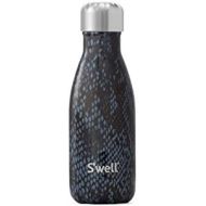 S'well S’well Vacuum Insulated Stainless Steel Water Bottle, 17 oz, Aubergine Alligator