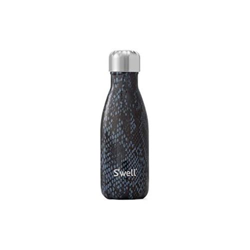  S'well S’well Vacuum Insulated Stainless Steel Water Bottle, 17 oz, Aubergine Alligator