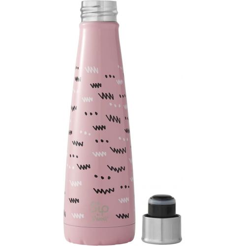  Sip by Swell 20015-A19-15465 Water Bottle, 15oz, Ziggy Dot