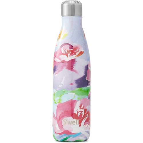  Swell 10017-B19-51240 Bottle-17 Fl Oz-Lilac Posy Stainless Steel Water Bottle, 17oz