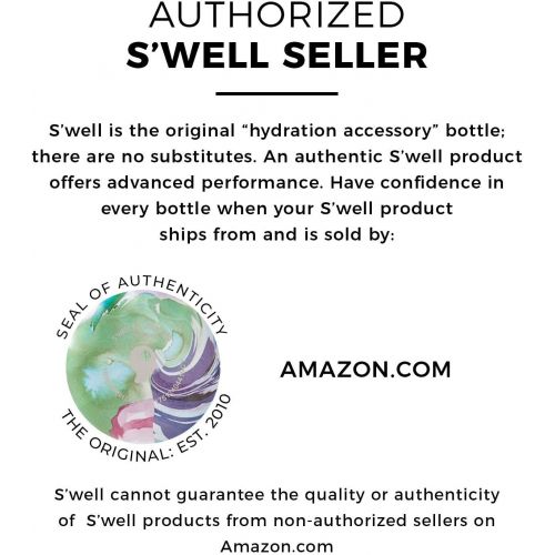  Swell 10017-B19-51240 Bottle-17 Fl Oz-Lilac Posy Stainless Steel Water Bottle, 17oz