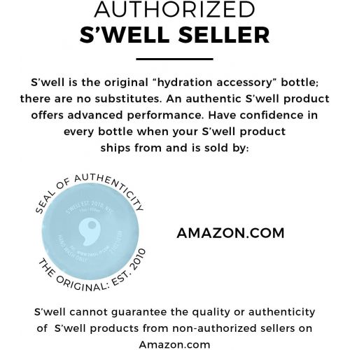  Swell 200115100 Stainless Steel Double-Layered Vacuum-Insulated Keeps Food and Drinks Cold and Hot - with No Condensation - BPA Free Water Bottle, 15 Fl Oz, Marshmallow White