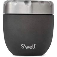 Swell Stainless Steel Food Bowls - 16 Fl Oz - Onyx - Triple-Layered Vacuum-Insulated Containers Keeps Food and Drinks Cold for 12 Hours and Hot for 7 - with No Condensation - BPA F