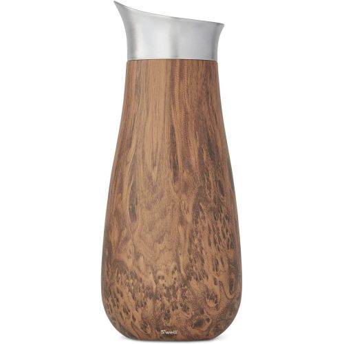  Swell 13451-B19-00820 Carafe, 51oz, Teakwood