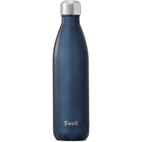  Swell Stainless Steel Water Bottle - 25 Fl Oz - Blue Suede - Triple-Layered Vacuum-Insulated Containers Keeps Drinks Cold for 54 Hours and Hot for 26 - with No Condensation - BPA F