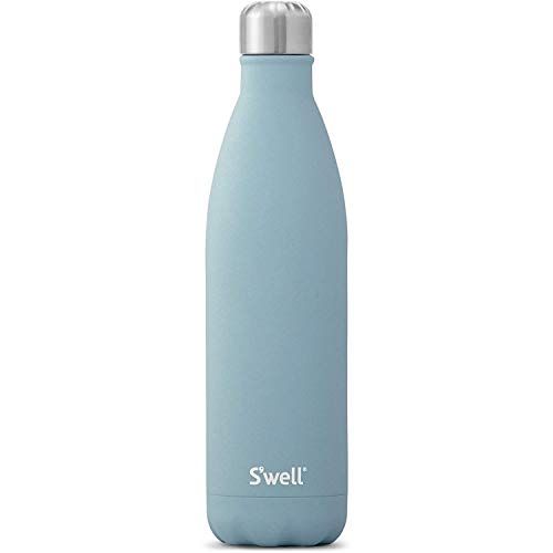  Swell AQST-25-A17 Vacuum Insulated Double Wall Stainless Steel Bottle, 25oz, Aquamarine