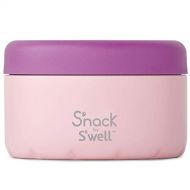 Snack by Swell Stainless Steel Food Container - 24 Fl Oz - Looking Sharp - Double-Layered Insulated Bowls Keep Food and Drinks Food and Drinks Cold and Hot - with No Condensation -