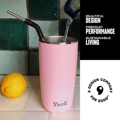  Swell 20424-D19-16965 Takeaway Tumbler, 24oz, Pink Punch