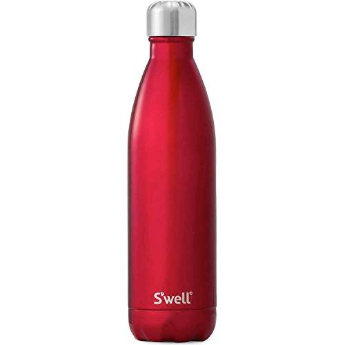  Swell Stainless Steel Water Bottle - 25 Fl Oz - Rowboat Red - Triple-Layered Vacuum-Insulated Containers Keeps Drinks Cold for 54 Hours and Hot for 26 - with No Condensation - BPA