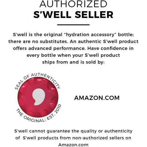  Swell Stainless Steel Water Bottle - 25 Fl Oz - Rowboat Red - Triple-Layered Vacuum-Insulated Containers Keeps Drinks Cold for 54 Hours and Hot for 26 - with No Condensation - BPA