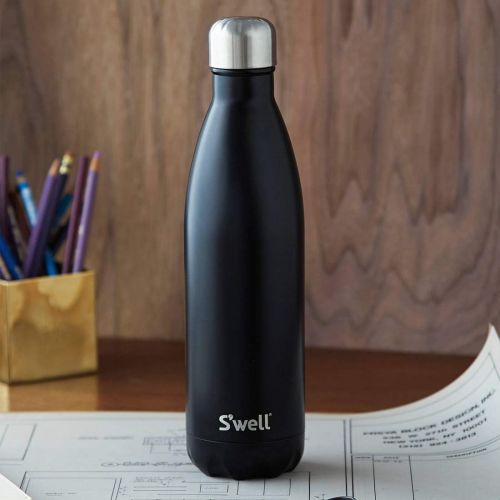  Swell Stainless Steel Water Bottle-17 Fl Oz-London Chimney-Triple-Layered Vacuum-Insulated Containers Keeps Drinks Cold for 36 Hours and Hot for 18-BPA-Free-Perfect for the Go, 17o