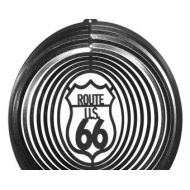 Swenproducts Route 66 Circle Swirly Metal Wind Spinner