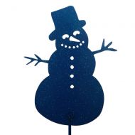 Swenproducts Hand Made Snowman Blue Yard Art *NEW*