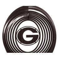 Swenproducts Georgia Bulldogs Circle Swirly Metal Wind Spinner