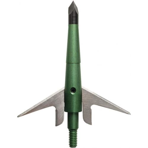  Swhacker SWH00207 #207 2 Inch Cut Broadheads Set of 3-100 Grain, Green, 2