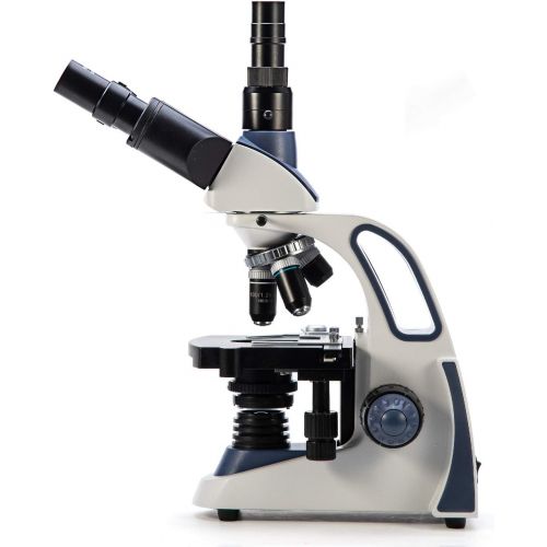  [아마존베스트]Swift SW380T 40X-2500X Magnification, Siedentopf Head, Research-Grade Trinocular Compound Lab Microscope with Wide-Field 10X/25X Eyepieces, Mechanical Stage, Ultra-Precise Focusing