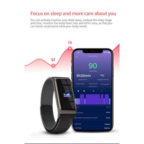  Swifter Master Fitness Tracker Color Screen, IP67 Waterproof Activity Tracker with Heart Rate Monitor, Sleep Monitor, Step Counter, Calorie Counter, Smart Pedometer Watch
