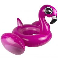 Swim Central 30 Inflatable Pink Flamingo Pre-Swimmer Baby Rider Swimming Pool Float