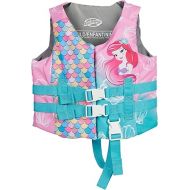 SwimWays Disney Princess Swim Trainer Life Jacket, US Coast Guard Approved Life Vest Kids Swim Vest, Pool Floats & Life Jackets for Kids 33-55 lbs, Ariel