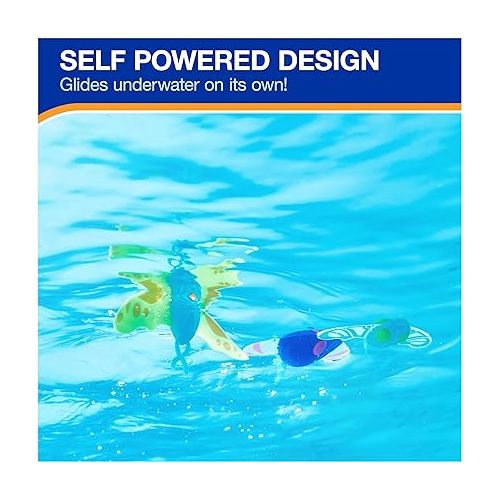 스윔웨이즈 SwimWays Zoom-A-Rays Water Toys, Kids Pool Toys for Swim Training, Diving Toys & Outdoor Games for Kids Aged 5 & Up, Pack of 3 Kids Toys