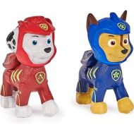 Swimways Paw Patrol Floatin' Figures, Swimming Pool Accessories & Kids Pool Toys, Paw Patrol Party Supplies & Water Toys for Kids Aged 3 & Up, Chase & Marshall 2-Pack